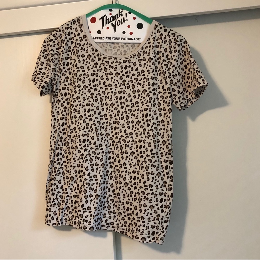 Leopard tee